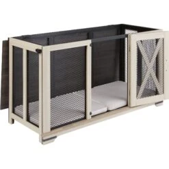 Frisco "Denver" Dog Crate Credenza & Mat Kit -Frisco Sales Store 255326 PT4. AC SS1800 V1617037347