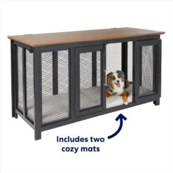 Frisco "Venice" Dog Crate Credenza & Mat Kit -Frisco Sales Store 255328 PT3. AC SS1800 V1667228979