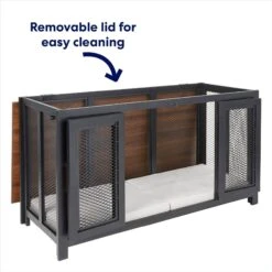 Frisco "Venice" Dog Crate Credenza & Mat Kit -Frisco Sales Store 255328 PT4. AC SS1800 V1667228547