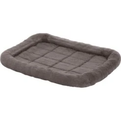 Frisco Fold & Carry Single Door Collapsible Wire Dog Crate & Frisco Quilted Plush Dog Crate Mat -Frisco Sales Store 255501 PT3. AC SS1800 V1604097709