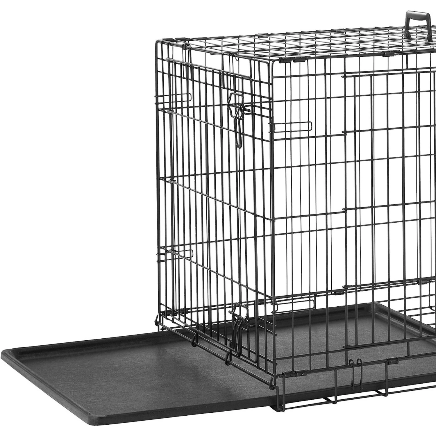 Frisco Heavy Duty Fold & Carry Double Door Collapsible Wire Dog Crate & Frisco Wire Dog & Small Pet Exercise Pen With Step-Through Door 2 Frisco Heavy Duty Fold & Carry Double Door Collapsible Wire Dog Crate & Frisco Wire Dog & Small Pet Exercise Pen With Step-Through Door - Image 2