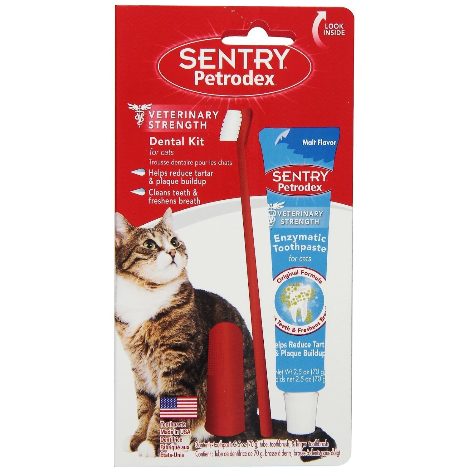 Frisco Moppy Ball Cat Toy With Catnip & Sentry Petrodex Veterinary Strength Enzymatic Malt Flavor Cat Dental Kit 4 Frisco Moppy Ball Cat Toy With Catnip & Sentry Petrodex Veterinary Strength Enzymatic Malt Flavor Cat Dental Kit - Image 4