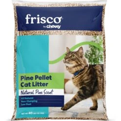 Fresh Step Products Fresh Scent Cat Litter Deodorizing Crystals & Frisco Pine Pellet Unscented Non-Clumping Wood Cat Litter -Frisco Sales Store 255591 PT3. AC SS1800 V1660258309