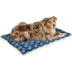 Frisco Plush Tri-fold Arrow Print Dog Crate Mat -Frisco Sales Store 255998 PT2. AC SS1800 V1616092392