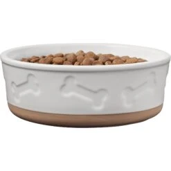 Frisco Bones Non-skid Ceramic Dog & Cat Bowl 9 Frisco Bones Non-skid Ceramic Dog & Cat Bowl -Frisco Sales Store 256074 PT3. AC SS1800 V1615313594