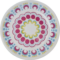 Frisco Kaleidoscope Pattern Non-skid Ceramic Cat Dish -Frisco Sales Store 256092 PT4. AC SS1800 V1617042722