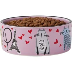 Frisco Paris Non-skid Ceramic Cat Dish -Frisco Sales Store 256117 PT3. AC SS1800 V1615311168