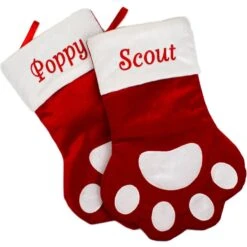 Frisco Sherpa Plaid Paw Holiday Personalized Dog & Cat Stocking 7 Frisco Sherpa Plaid Paw Holiday Personalized Dog & Cat Stocking -Frisco Sales Store 257135 PT3. AC SS1800 V1602540700