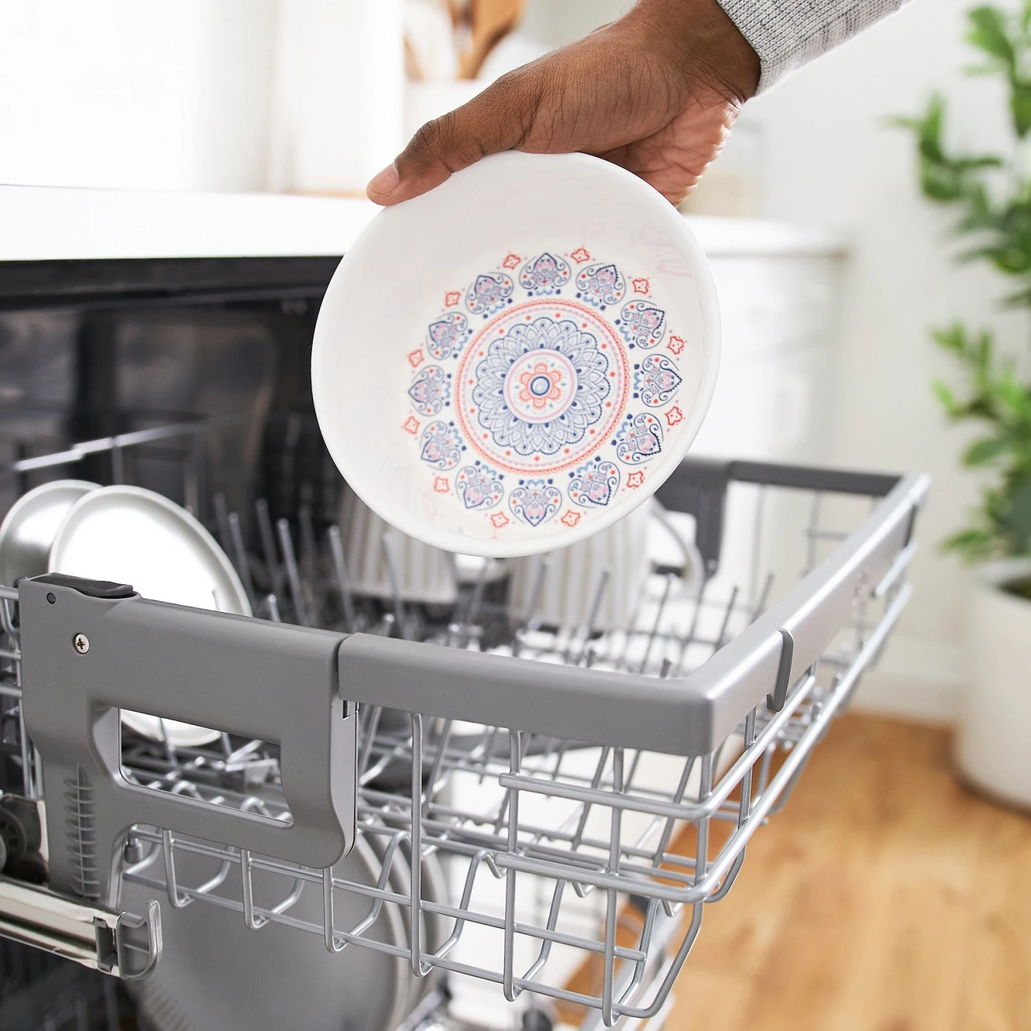 Frisco Bohemian Non-Skid Stainless Steel Dog & Cat Bowl 7 Frisco Bohemian Non-Skid Stainless Steel Dog & Cat Bowl - Image 7