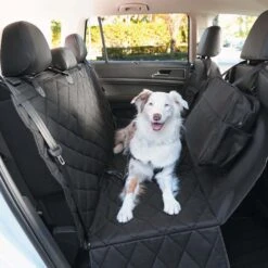 Frisco Premium Quilted Water Resistant Hammock Car Seat Cover With Seatbelt Tether & Travel Bag