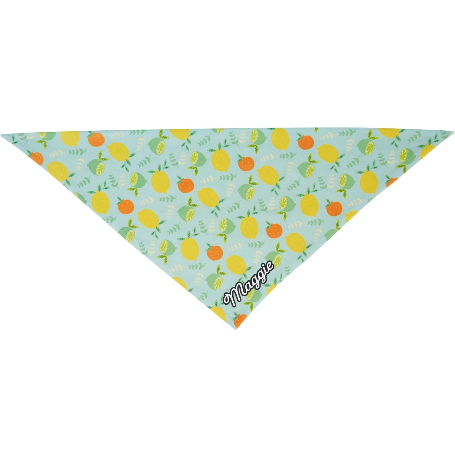 Frisco Citrus Personalized Dog & Cat Bandana 4 Frisco Citrus Personalized Dog & Cat Bandana - Image 4