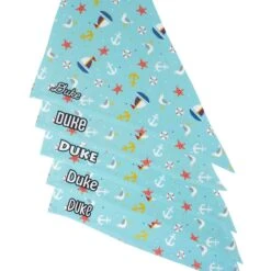 Frisco Nautical Personalized Dog & Cat Bandana 13 Frisco Nautical Personalized Dog & Cat Bandana -Frisco Sales Store 258762 PT4. AC SS1800 V1619560038