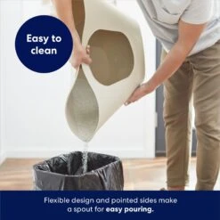 Frisco Leaf High-Sided Cat Litter Box, Large -Frisco Sales Store 258782 PT3. AC SS1800 V1675279642