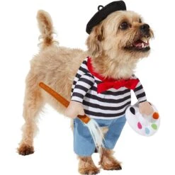 Frisco Front Walking French Artist Dog & Cat Costume -Frisco Sales Store 260956 PT3. AC SS1800 V1624453662