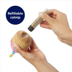 Frisco Birthday Cupcake Plush Cat Toy With Refillable Catnip -Frisco Sales Store 264456 PT2. AC SS1800 V1691785246