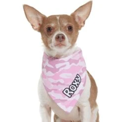 Frisco Pink Camo Personalized Dog & Cat Bandana -Frisco Sales Store 267567 PT7. AC SS1800 V1623164591