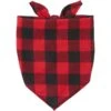 Red Buffalo Plaid Dog & Cat Bandana