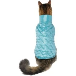Frisco Lightweight Packable Insulated Dog & Cat Quilted Puffer Coat, Ocean Teal -Frisco Sales Store 268280 PT2. AC SS1800 V1628778981