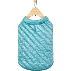 Frisco Lightweight Packable Insulated Dog & Cat Quilted Puffer Coat, Ocean Teal -Frisco Sales Store 268280 PT4. AC SS1800 V1628778984