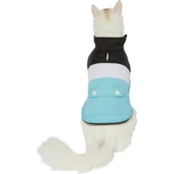 Frisco Mediumweight Colorblock Insulated Dog & Cat Puffer Coat With Pocket, Blue 9 Frisco Mediumweight Colorblock Insulated Dog & Cat Puffer Coat With Pocket, Blue -Frisco Sales Store 268311 PT2. AC SS1800 V1628785016