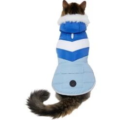 Frisco Heavyweight Chevron Insulated Dog & Cat Parka With Pocket -Frisco Sales Store 268405 PT2. AC SS1800 V1628784758