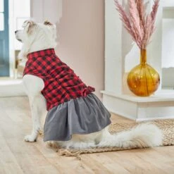 Frisco Flannel Dog & Cat Dress -Frisco Sales Store 268645 PT5. AC SS1800 V1637720226