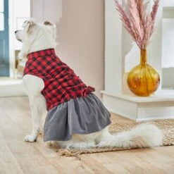 Frisco Flannel Dog & Cat Dress -Frisco Sales Store 268645 PT8. AC SS1800 V1629756634