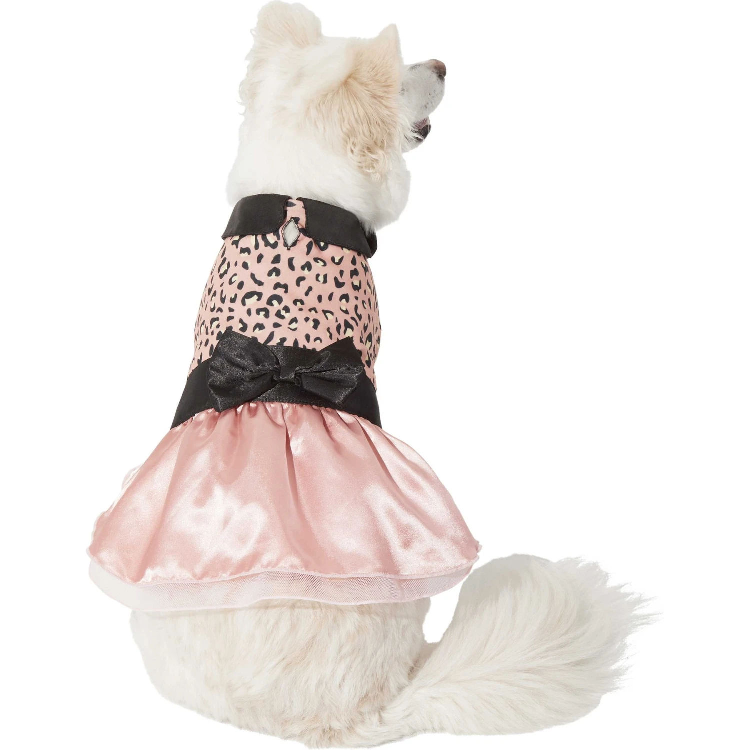 Frisco Pink Cheetah Dog & Cat Dress 3 Frisco Pink Cheetah Dog & Cat Dress - Image 3