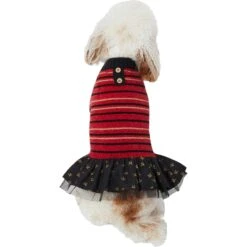 Frisco Chenille Knit Striped Dog & Cat Dress -Frisco Sales Store 268668 PT2. AC SS1800 V1637652393