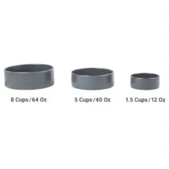 Frisco Modern Gold Rim Ceramic Dog & Cat Bowl -Frisco Sales Store 270187 PT6. AC SS1800 V1627670005