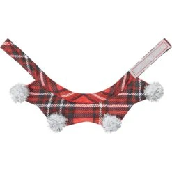 Frisco Red Plaid Guinea Pig Ruffle Collar With Pom Poms 8 Frisco Red Plaid Guinea Pig Ruffle Collar With Pom Poms -Frisco Sales Store 276180 PT5. AC SS1800 V1631303110