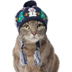 Frisco Jolly Snowman Dog & Cat Knitted Hat -Frisco Sales Store 276303 PT3. AC SS1800 V1631298427