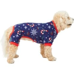 Frisco Snowy Nights Dog & Cat Cozy Polar Fleece PJs -Frisco Sales Store 276448 PT3. AC SS1800 V1637674030