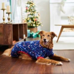 Frisco Snowy Nights Dog & Cat Cozy Polar Fleece PJs -Frisco Sales Store 276448 PT5. AC SS1800 V1637672189