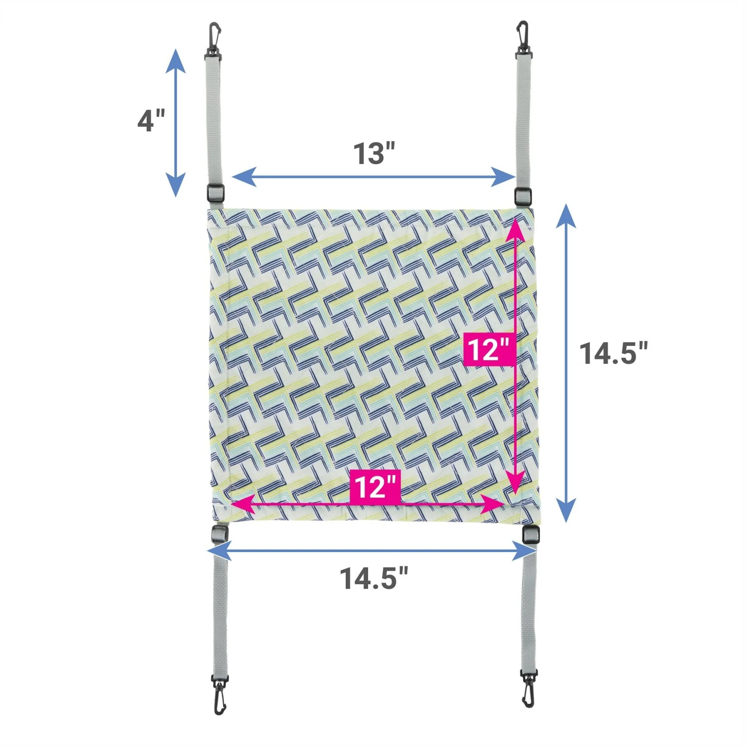 Frisco Geometric Small Pet Bunk Bed 2 Frisco Geometric Small Pet Bunk Bed - Image 2