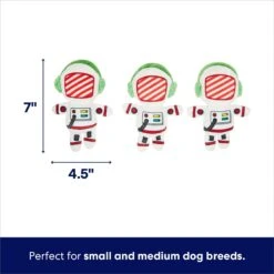 Frisco Holiday Rocket Ship Hide & Seek Puzzle Plush Squeaky Dog Toy -Frisco Sales Store 287101 PT2. AC SS1800 V1695670721