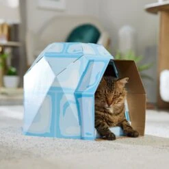 Frisco Igloo Cardboard Cat House -Frisco Sales Store 287293 PT4. AC SS1800 V1692035193