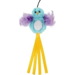 Temptations MixUps Catnip Fever Flavor Soft & Crunchy Cat Treats & Frisco Bird With Feathers Teaser Wand Cat Toy With Catnip -Frisco Sales Store 293912 PT5. AC SS1800 V1620094343
