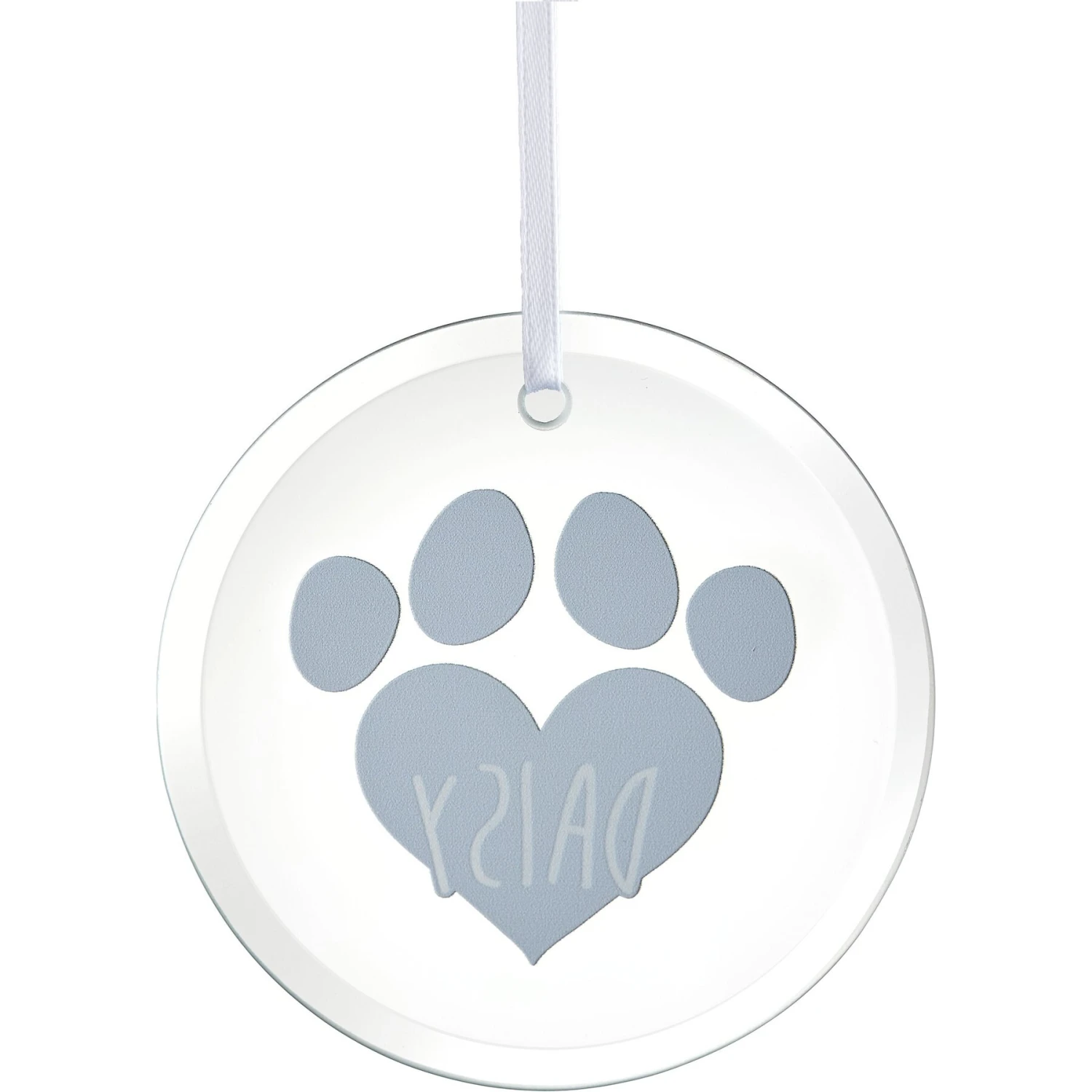 Frisco Paw Glass Personalized Ornament 4 Frisco Paw Glass Personalized Ornament - Image 4