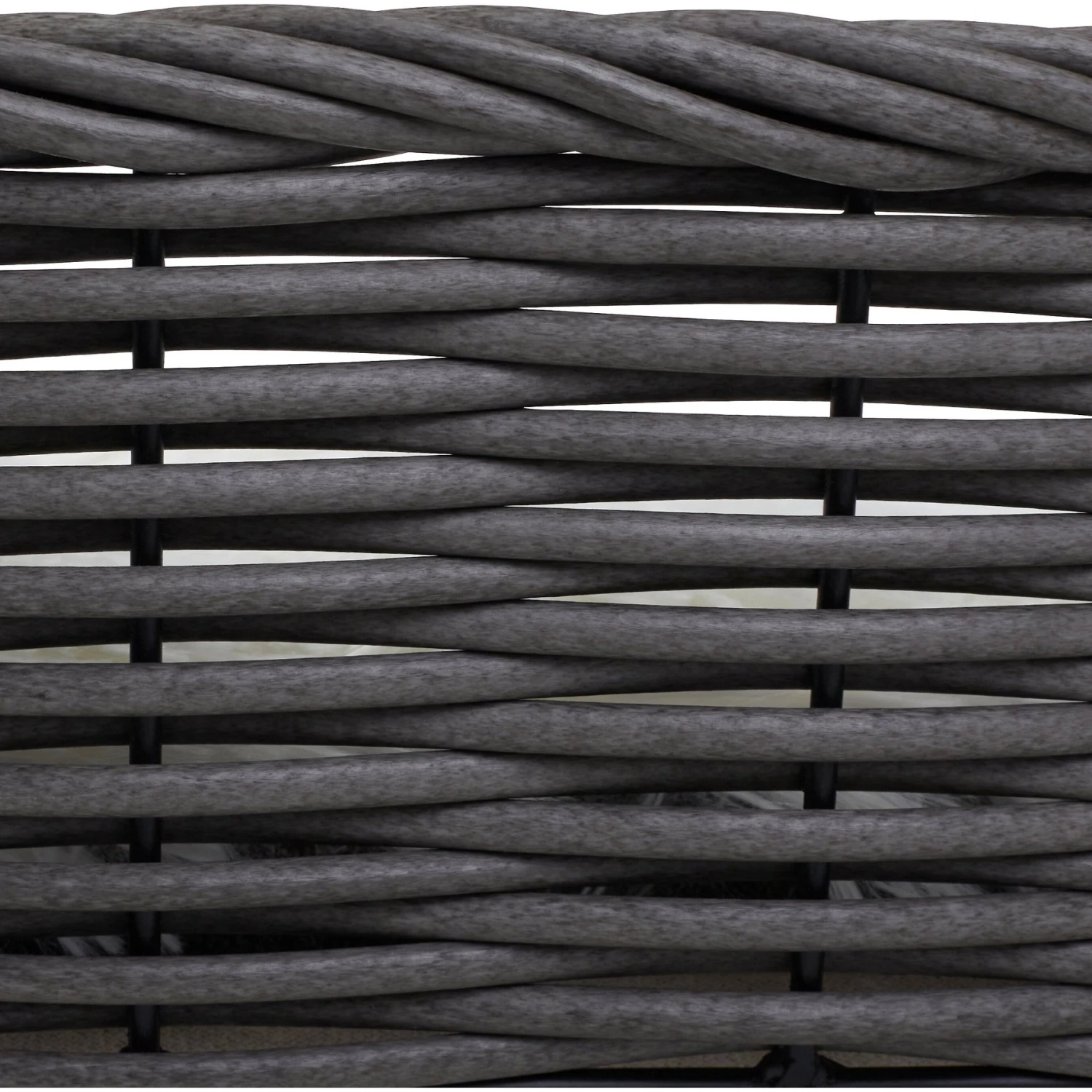 Frisco Elevated Rectangle Wicker Dog & Cat Bed With Eyelash Faux Fur Cushion 5 Frisco Elevated Rectangle Wicker Dog & Cat Bed With Eyelash Faux Fur Cushion - Image 5