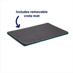 Frisco Heavy Duty Enhanced Lock Sliding Double Door Fold & Carry Wire Dog Crate & Mat Kit -Frisco Sales Store 297461 PT5. AC SS1800 V1633115073