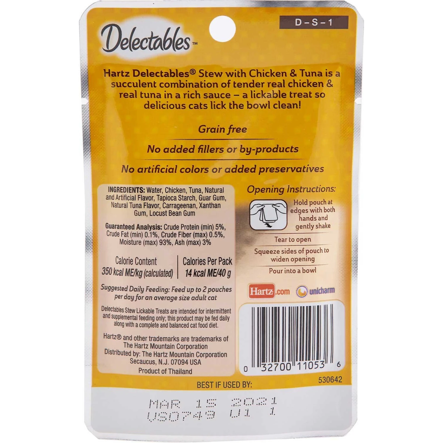 Hartz Delectables Stew Chicken & Tuna Lickable Cat Treat & Frisco Foldable Play Tri-Tunnel Cat Toy 3 Hartz Delectables Stew Chicken & Tuna Lickable Cat Treat & Frisco Foldable Play Tri-Tunnel Cat Toy - Image 3