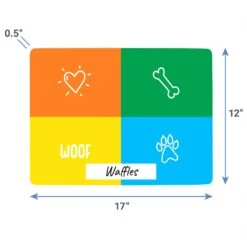 Frisco Woof Personalized Dog & Cat Placemat 7 Frisco Woof Personalized Dog & Cat Placemat -Frisco Sales Store 299560 PT3. AC SS1800 V1636120375