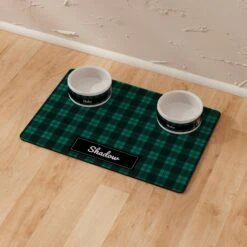 Frisco Plaid Personalized Dog & Cat Placemat -Frisco Sales Store 299564 PT8. AC SS1800 V1636048771