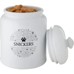 Frisco Ceramic Paw Personalized Treat Jar, 13 Cup, 104oz -Frisco Sales Store 301183 PT3. AC SS1800 V1630552006