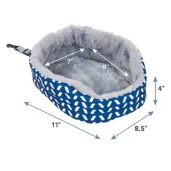Frisco Geometric Small Pet Plush Hanging Tunnel & Frisco Herringbone Small Pet Plush Oval Cuddler -Frisco Sales Store 301922 PT6. AC SS1800 V1644972090