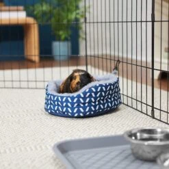 Frisco Herringbone Small Pet Plush Oval Cuddler & Frisco Pineapple Small Pet Hideaway -Frisco Sales Store 301928 PT3. AC SS1800 V1644966725