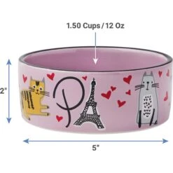 Frisco Paris Non-skid Ceramic Cat Dish & Frisco Paris Non-skid Ceramic Cat Dish 16 Frisco Paris Non-skid Ceramic Cat Dish & Frisco Paris Non-skid Ceramic Cat Dish -Frisco Sales Store 302490 PT7. AC SS1800 V1623054762