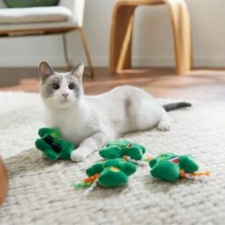 Frisco St. Patrick's Shamrock Plush Cat Toy With Catnip 6 Frisco St. Patrick's Shamrock Plush Cat Toy With Catnip -Frisco Sales Store 303102 PT3. AC SS1800 V1641230285