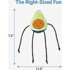 Frisco Cactus Cat Scratching Post & Frisco Dangly Avocado Buddy Plush Cat Toy With Catnip -Frisco Sales Store 303380 PT5. AC SS1800 V1623084157